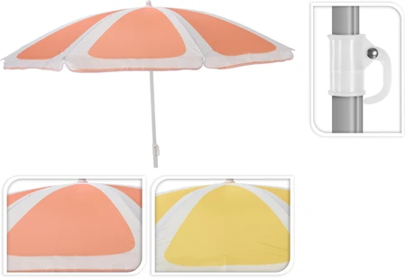 BEACH UMBRELLA 150CM 2ASS FRUI - afbeelding 1