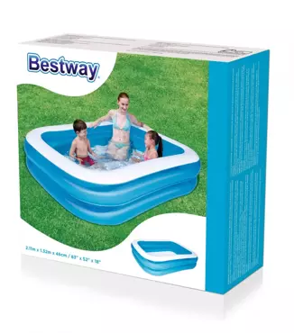 Bestway Familiezwembad rechthoek l262