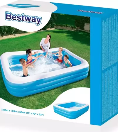 Bestway opblaasbaar zwembad deluxe 305cm