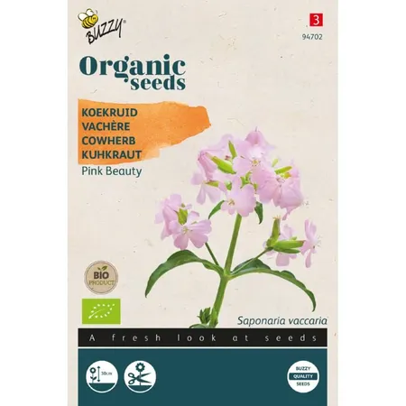 Bio saponaria pink beauty 0.5g - afbeelding 1