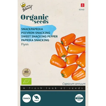 Bio snackpaprika flyn oranje 4zdn - afbeelding 1