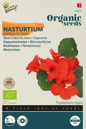 Bio tropaeolum empres of india 1.5g - afbeelding 1