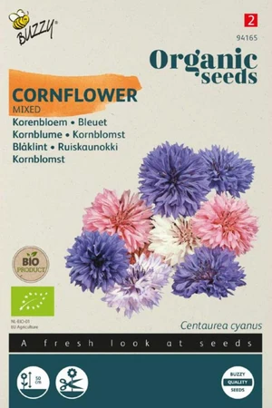 Biologische Centaurea, Korenbloem gemengd - afbeelding 1