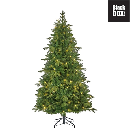 Black Box kunstkerstboom met led brampton | h230 x d132 | groen met led