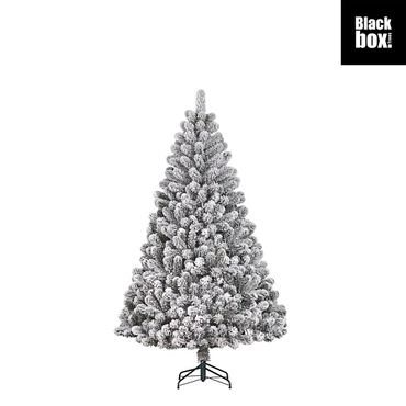 black box kunstkerstboom Charlton h185 x d115cm frosted