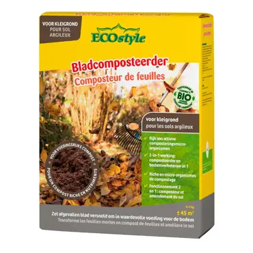 Bladcomposteerder kleigrond 4.5kg