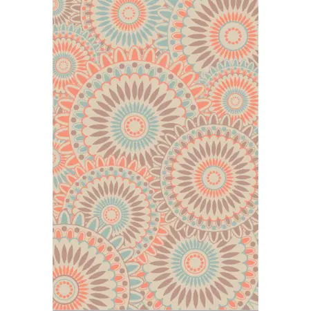 BlommiesLifestyle Buitenkleed B 180x120cm pastel-zalm