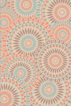 BlommiesLifestyle Buitenkleed h 270x170cm pastel-zalm