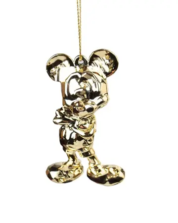 Disney Kerstbal Mickey Chrome Goud