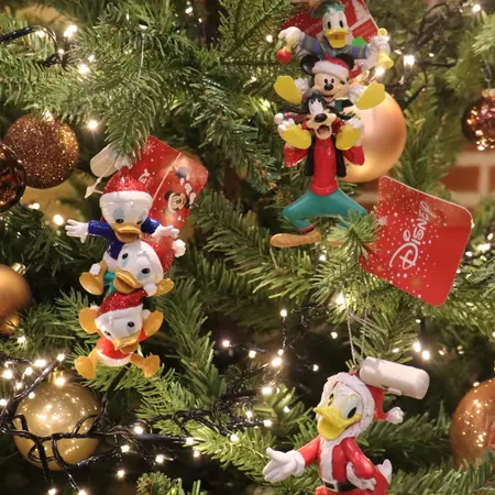 Disney Kerstbal Pakket Donald Duck - 3 stuks - afbeelding 2