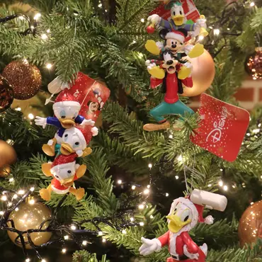 Disney Kerstbal Pakket Donald Duck - 3 stuks - afbeelding 2