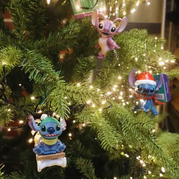 Disney Stitch Kerstballenset 3 stuks