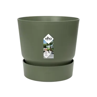 Elho Greenville Pot 14cm groen - afbeelding 1