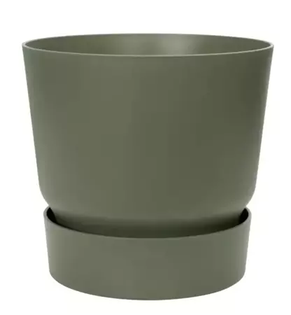 Elho Pot Greenville Rond 20cm Groen - afbeelding 2