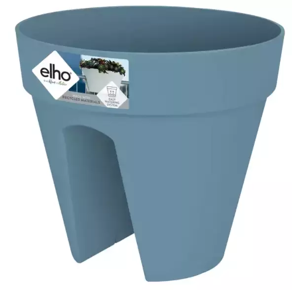 Elho pot loft urban flower bridge D30 - vintage blauw