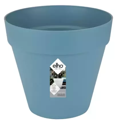 Elho pot loft urban rond 20cm blauw