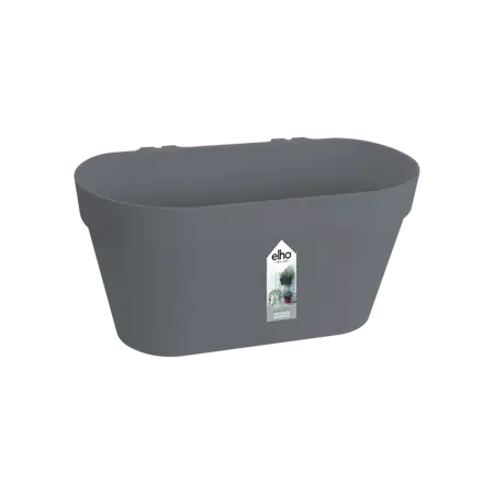 Elho Pot loft urban wall duo 28cm antraciet - afbeelding 1