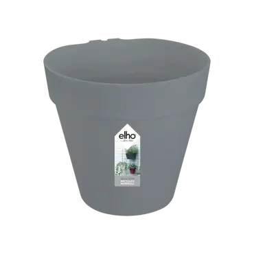 Elho Pot loft urban wall single 15cm antraciet - afbeelding 1