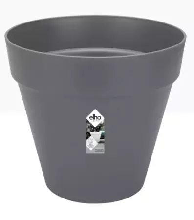 Elho pot+wiel loft urban rond D50cm antraciet