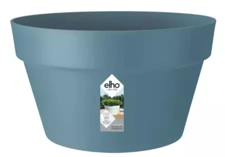 Elho schaal loft urban 35cm blauw - afbeelding 1