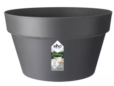 Elho schaal loft urban D35cm antraciet - afbeelding 1