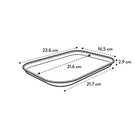 Elho Schotel kweektray 24cm zwart - afbeelding 2