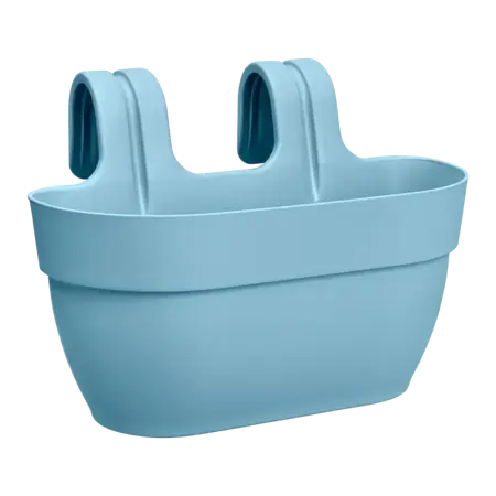 Elho Vibia Campana Medium Hangpot blauw - afbeelding 1