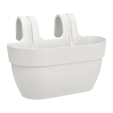 Elho Vibia Campana Medium Hangpot Wit - afbeelding 1