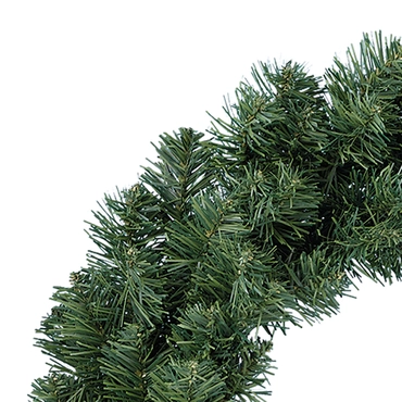 Everlands Imperial kerstkrans 50cm groen - afbeelding 2