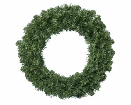 Everlands Imperial kerstkrans 50cm groen - afbeelding 1