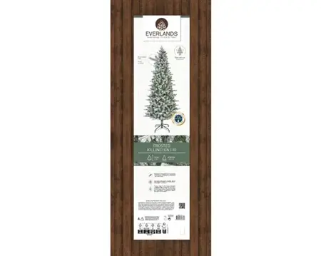 Everlands Killington boom fir 180cm groen/wit - afbeelding 2