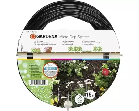 Gardena Druppelbuis 4,6 mm (3/16"), 15 m - afbeelding 1