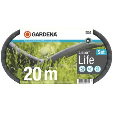 Gardena Textielslang lianoa life 20m. set - afbeelding 1