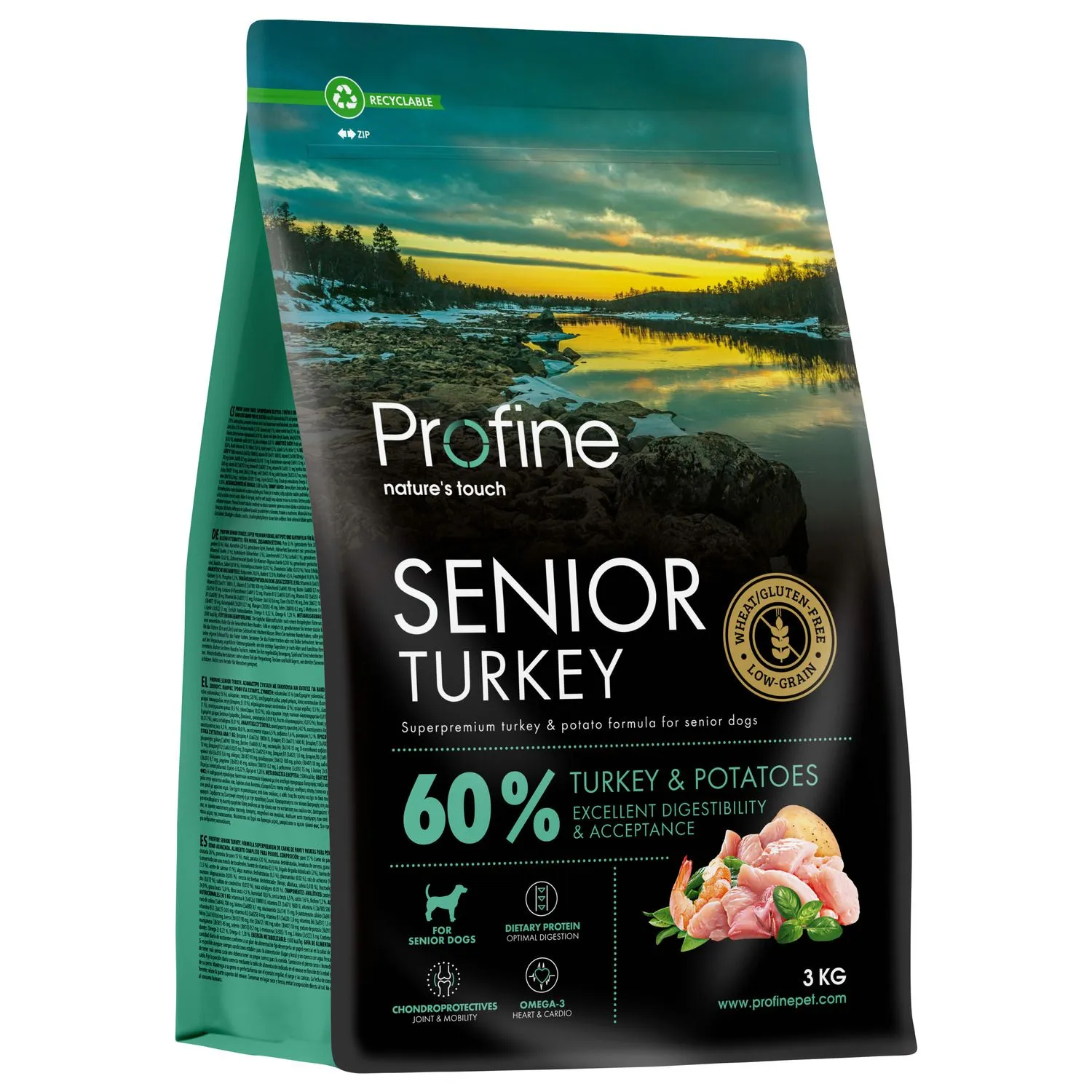 Profine Hondenvoer senior kalkoen 3kg