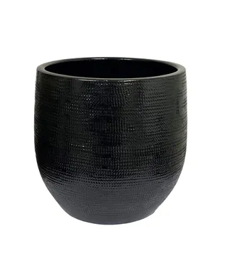 HS potterie Pot tokio 16x14cm zwart