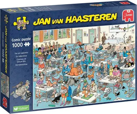 Jan van Haasteren De Kattenshow Puzzel (1000 stukjes)