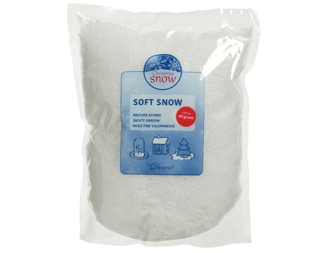 Kaemingk Sneeuw polyester zacht 40g wit - afbeelding 1