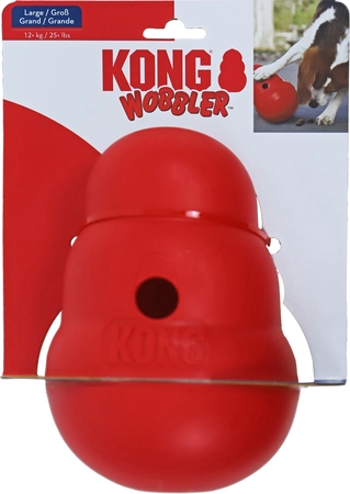 Kong hond Wobbler rood large