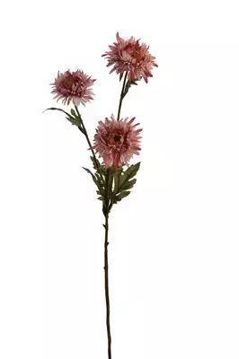 Kunstbloem Aster 73cm - Roze