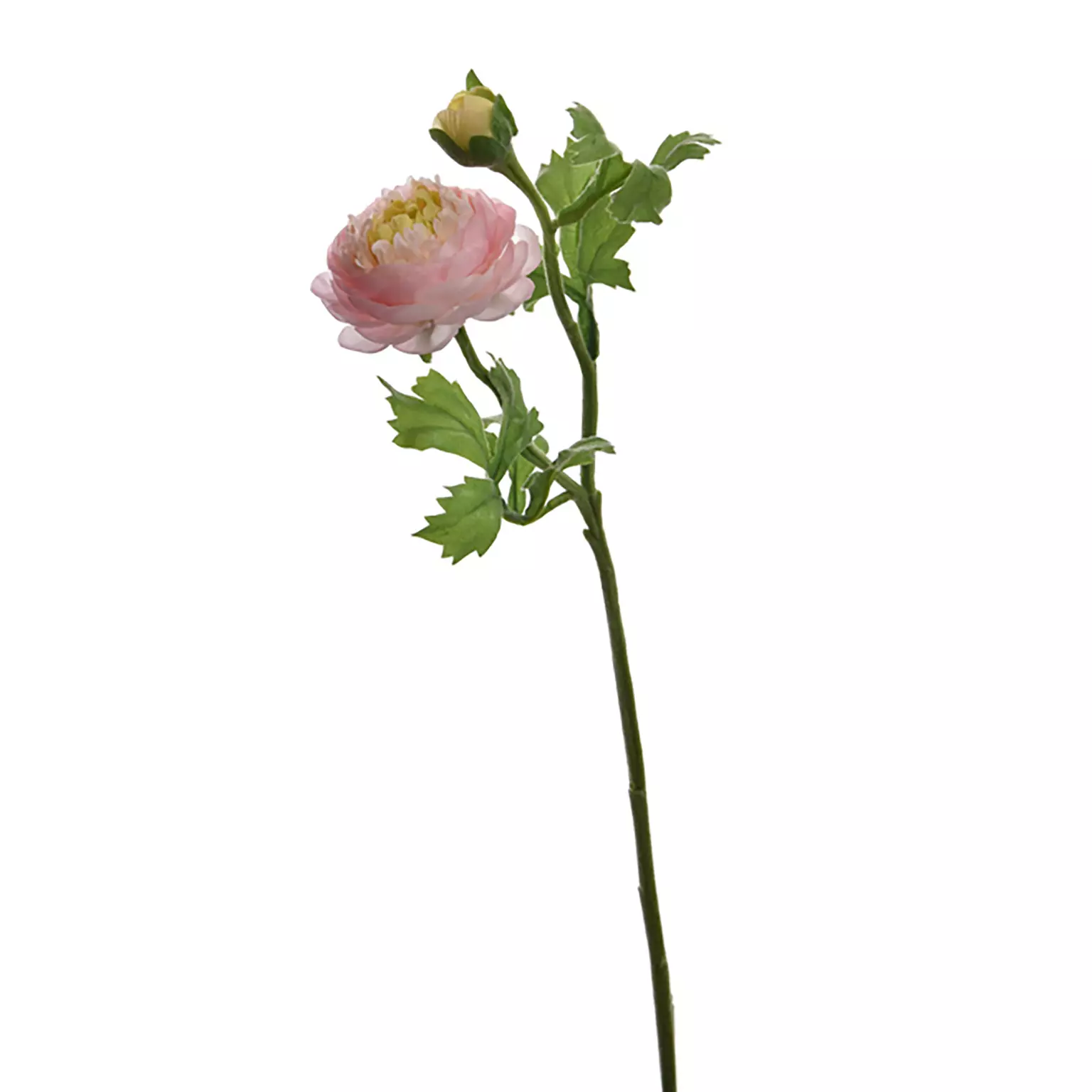 Kunstbloem Ranonkelsteel 45cm - roze