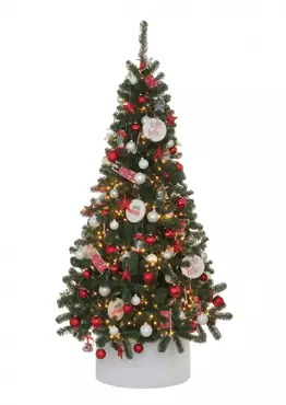 Charlton kerstboom led groen - h155 x d91cm