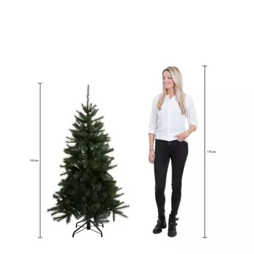 Macallan kerstboom groen - h155 x d105cm