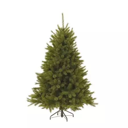 Kunstkerstboom frosted pine119h155cm groen