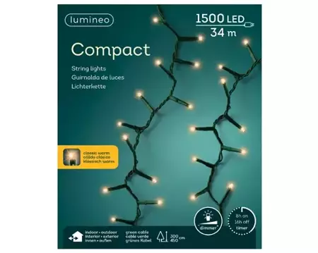 Lumineo Compact ricel.led l3400-1500l klassiek warm