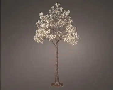Lumineo ledboom bloem buit | 144 LED | 1.5 meter | warm wit