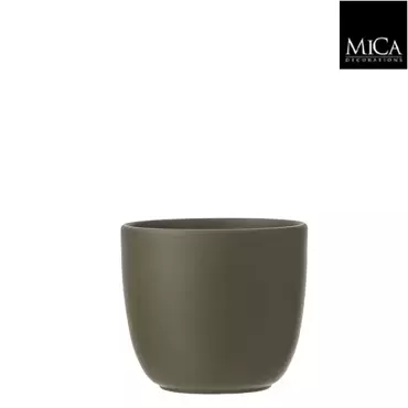 Mica Decorations tusca pot groen 15x14cm