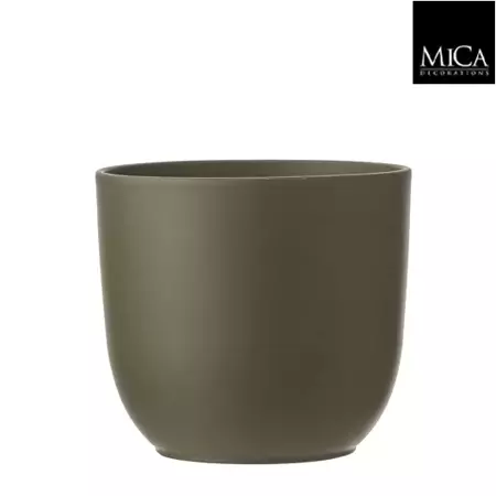 Mica Decorations tusca pot groen 23x20cm