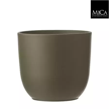 Mica Decorations tusca pot groen 25x23cm