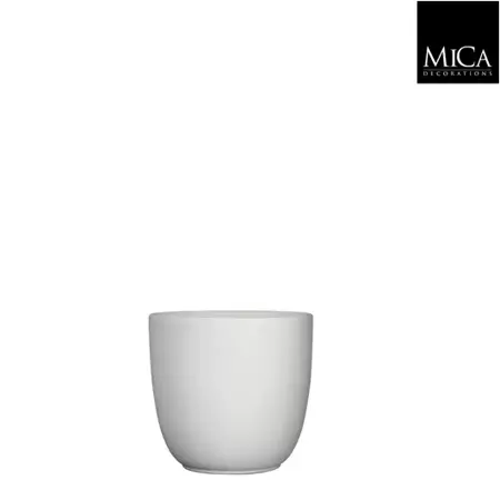 Mica Decorations tusca pot wit 14x15cm