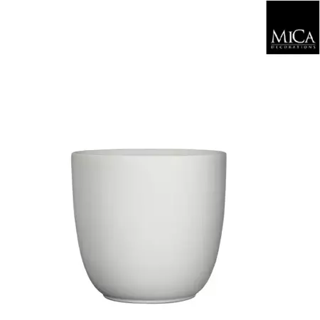 Mica Decorations tusca pot wit 23x25cm